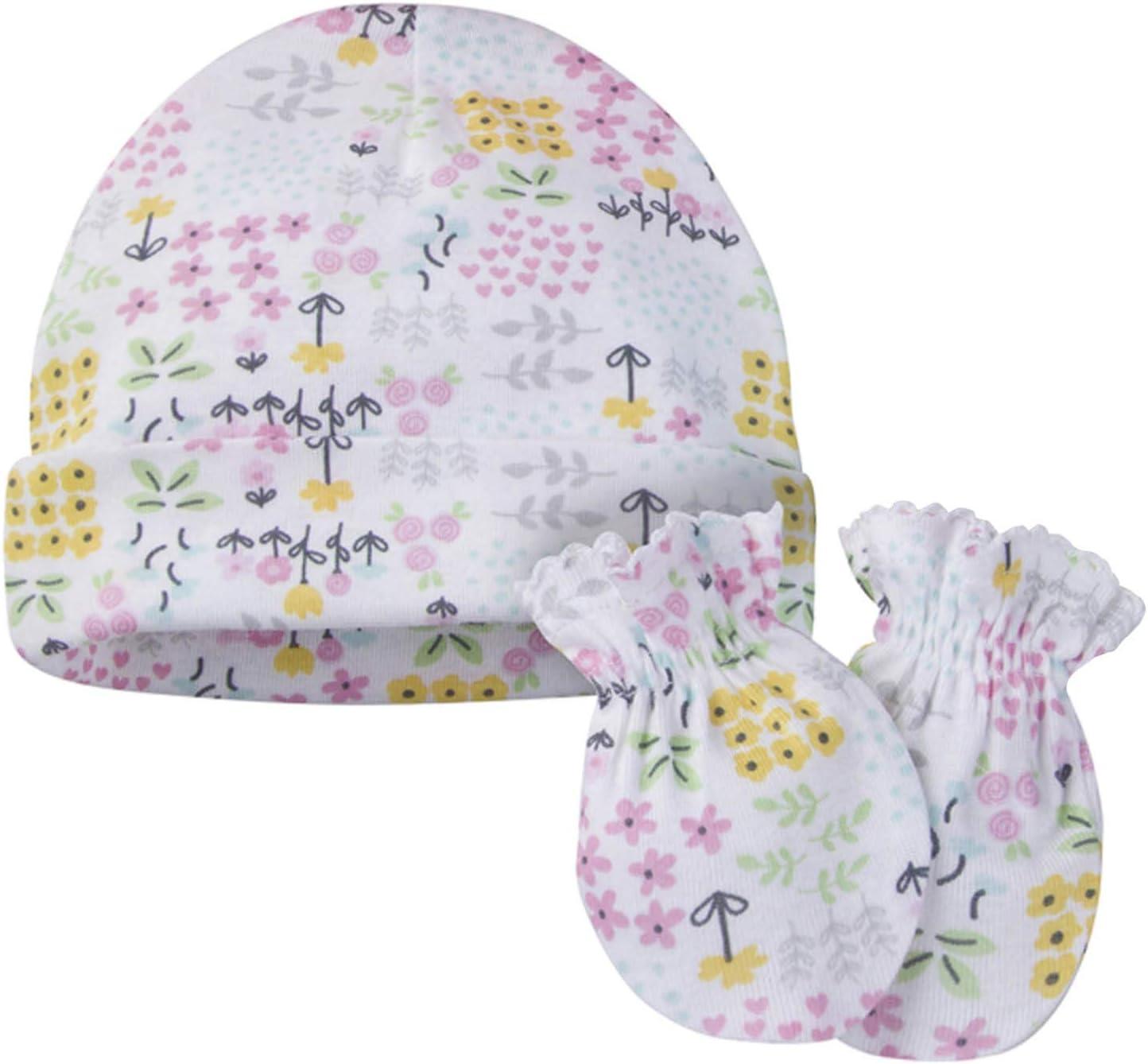imageOnesies Brand Unisex Baby 12piece Cap and Mitten SetAssortedMulticolor