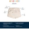 imageOnesies Brand Baby 3Pack Knit ShortsSmiley Faces