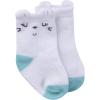 imageOnesies Brand Unisex Baby 12Pair Bootie SocksCat Crew Socks
