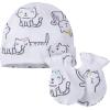 imageOnesies Brand Unisex Baby 12piece Cap and Mitten SetAssortedMulticolor