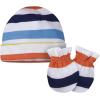 imageOnesies Brand Unisex Baby 12piece Cap and Mitten SetStripe