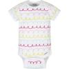 imageOnesies Brand babygirls 8pack Short Sleeve Mix ampamp Match BodysuitsPink Sweet Treats