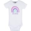 imageOnesies Brand babygirls 8pack Short Sleeve Mix ampamp Match BodysuitsRainbows