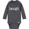 imageOnesies Brand unisexbaby 6pack Long Sleeve BodysuitsNeutral Grey