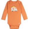 imageOnesies Brand unisexbaby 6pack Long Sleeve BodysuitsPretzels