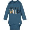imageOnesies Brand unisexbaby 6pack Long Sleeve BodysuitsTiger Blue