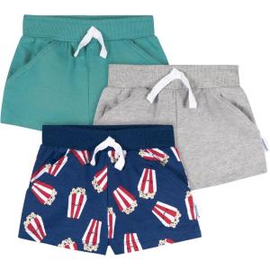 imageOnesies Brand Baby 3Pack Knit ShortsPopcorn