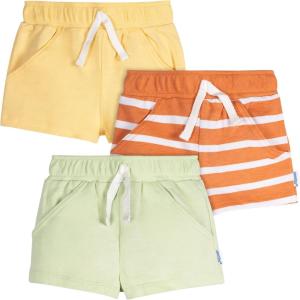 imageOnesies Brand Baby 3Pack Knit ShortsStripes