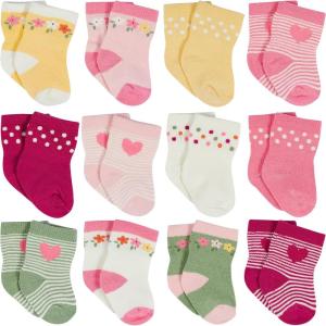 imageOnesies Brand Unisex Baby 12Pair Bootie SocksFox