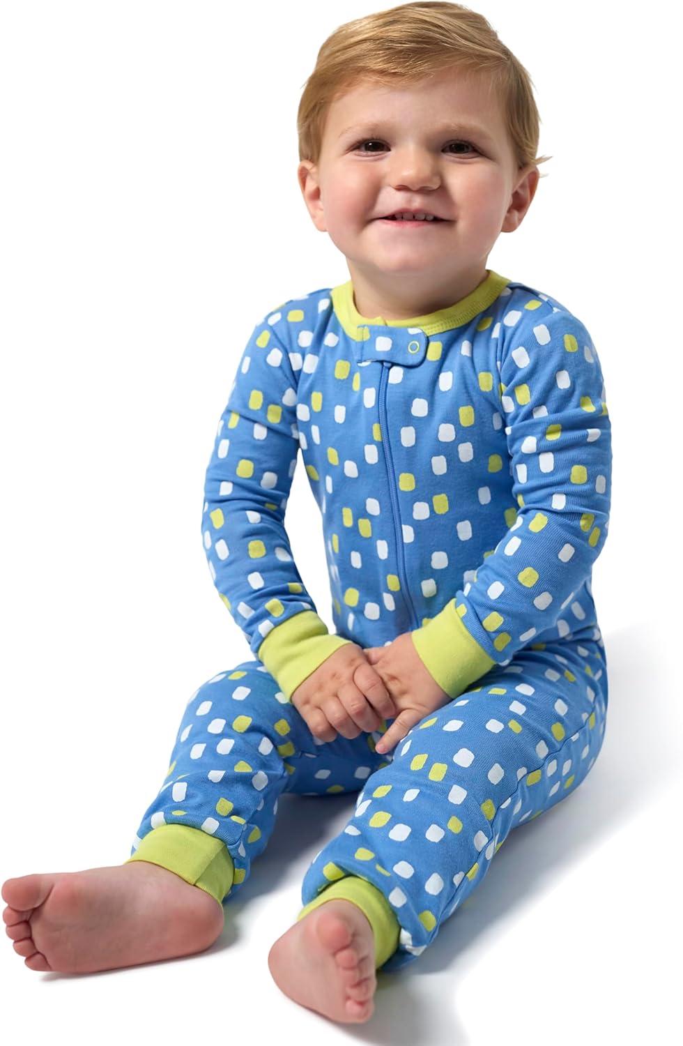 imageOnesies Brand Baby Boys 3Pack Snug Fit OnePiece Cotton PajamasDinos