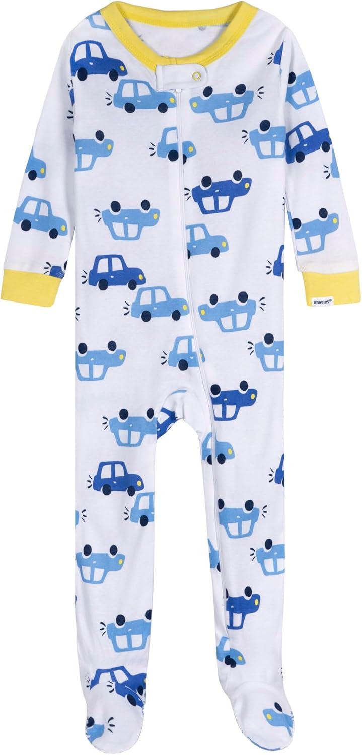 imageOnesies Brand Baby Boys 4pack Footed PajamasGators