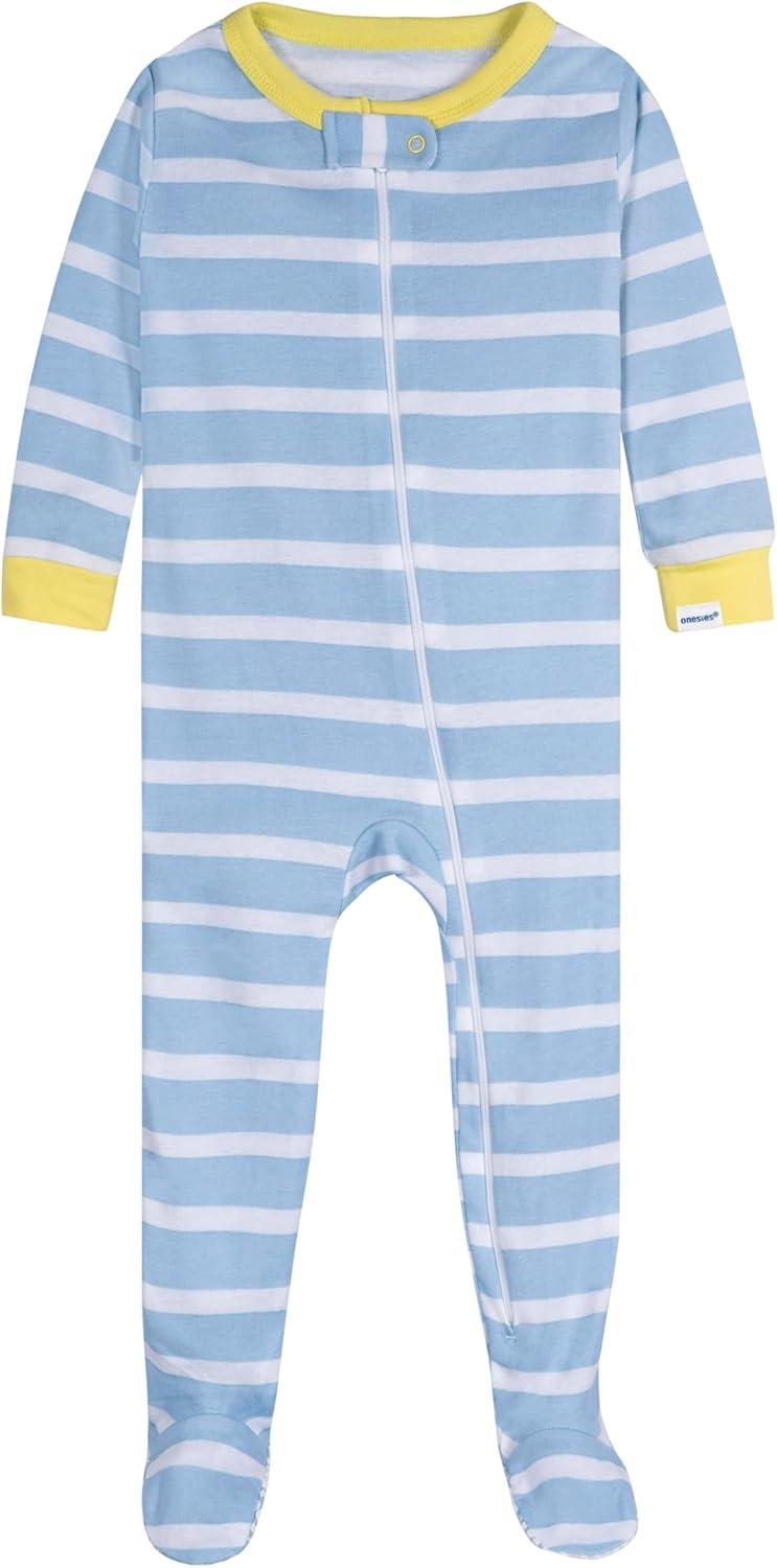 imageOnesies Brand Baby Boys 4pack Footed PajamasGators