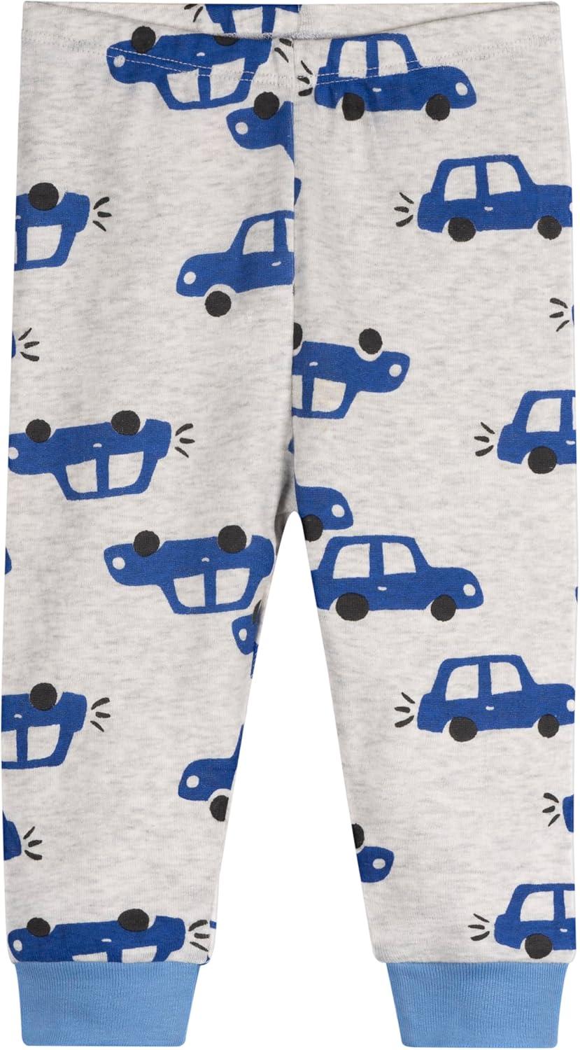 imageOnesies Brand Baby Boys Snug Fit 4Piece Pajama SetCars