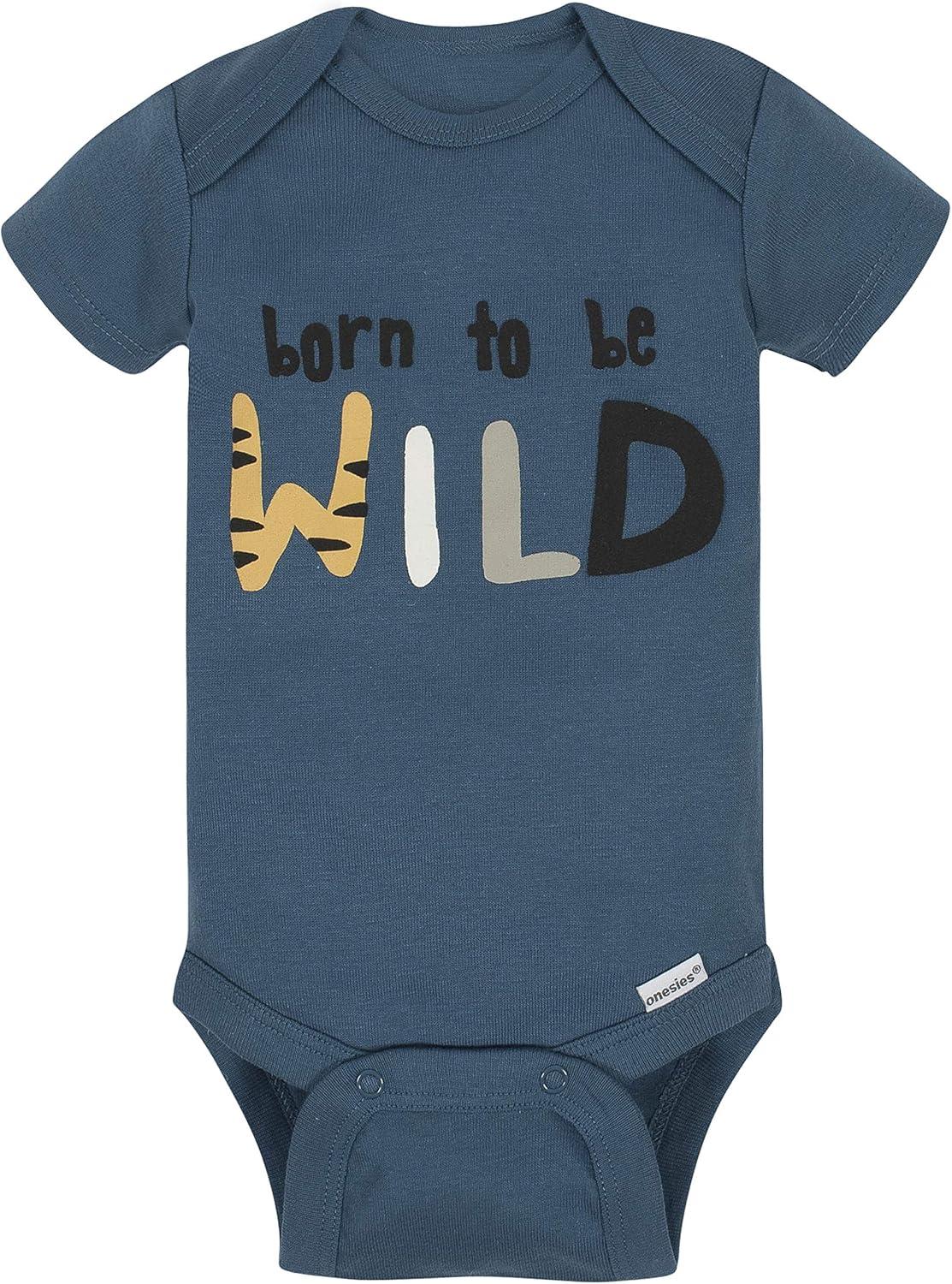 imageOnesies Brand Unisex Baby 3 Outfit Bundle Mix Match Newborn to 12m Pants SetBlack Yellow Tiger Stripe