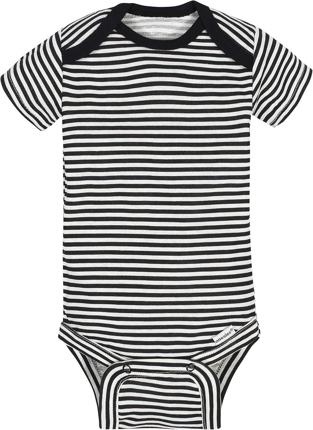 imageOnesies Brand Unisex Baby 3 Outfit Bundle Mix Match Newborn to 12m Pants SetBlack Yellow Tiger Stripe