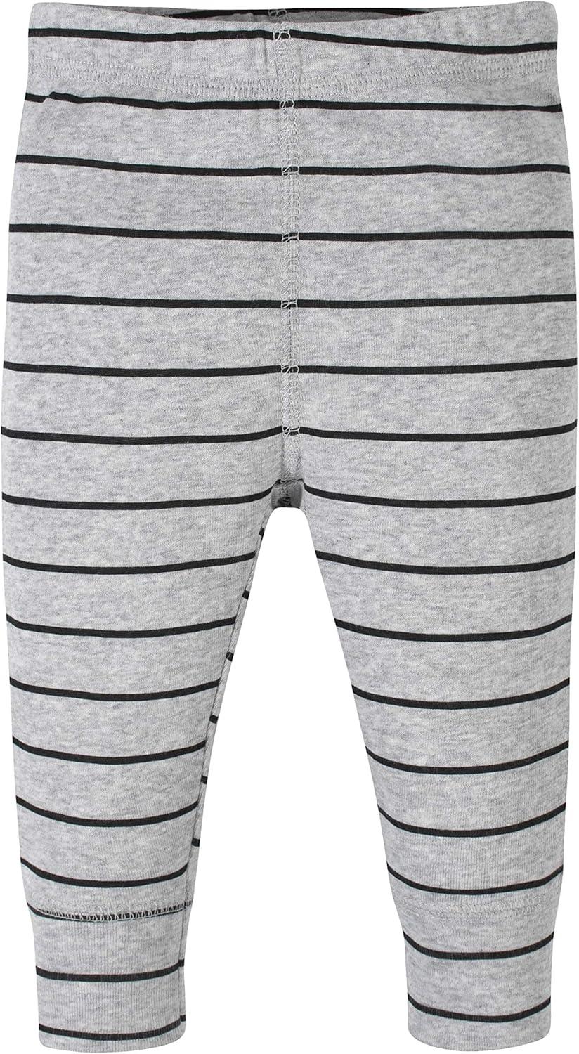 imageOnesies Brand Unisex Baby 3 Outfit Bundle Mix Match Newborn to 12m Pants SetGrey Orange Pizza