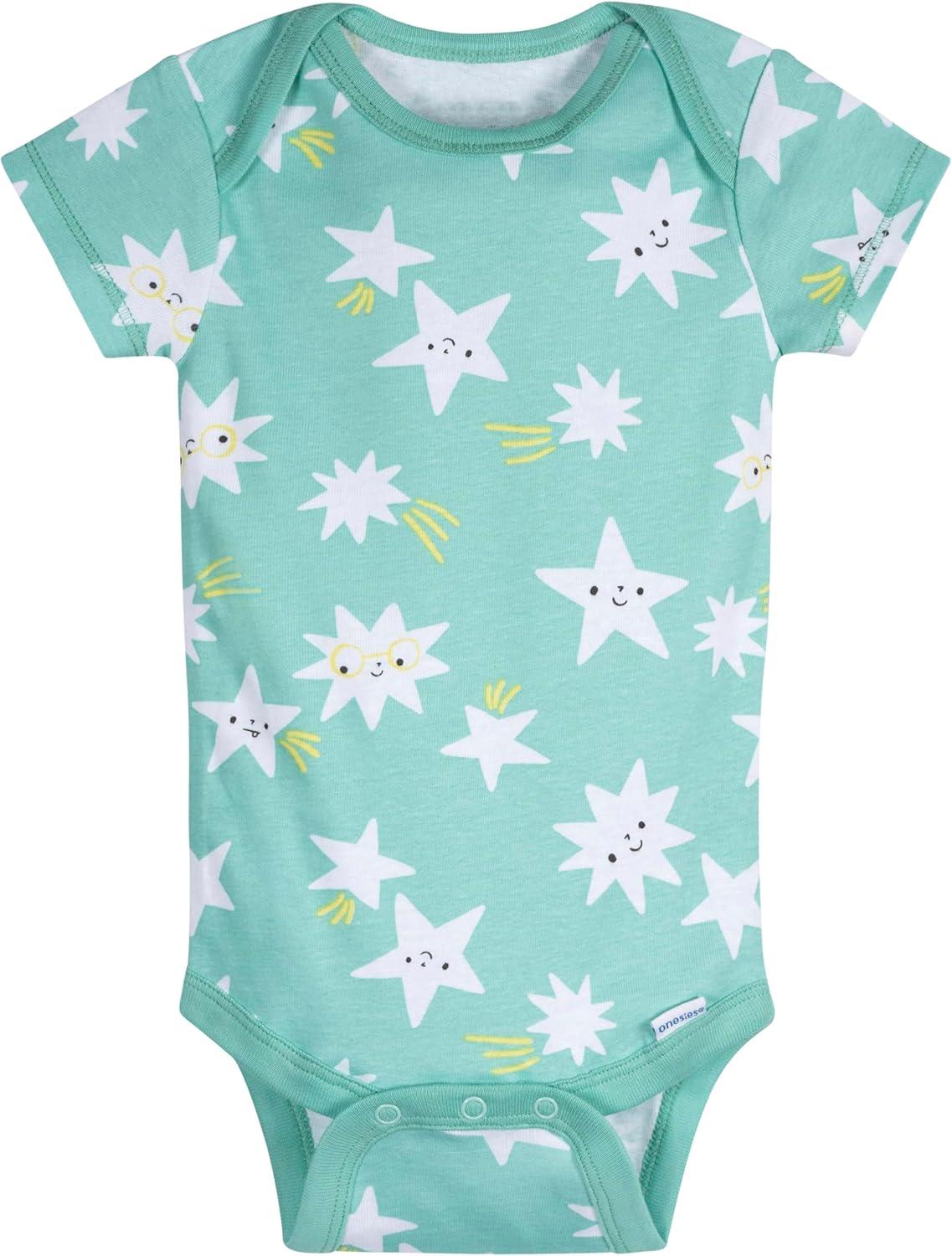 imageOnesies Brand Unisex Baby 3 Outfit Bundle Mix Match Newborn to 12m Pants SetMilk Dinner