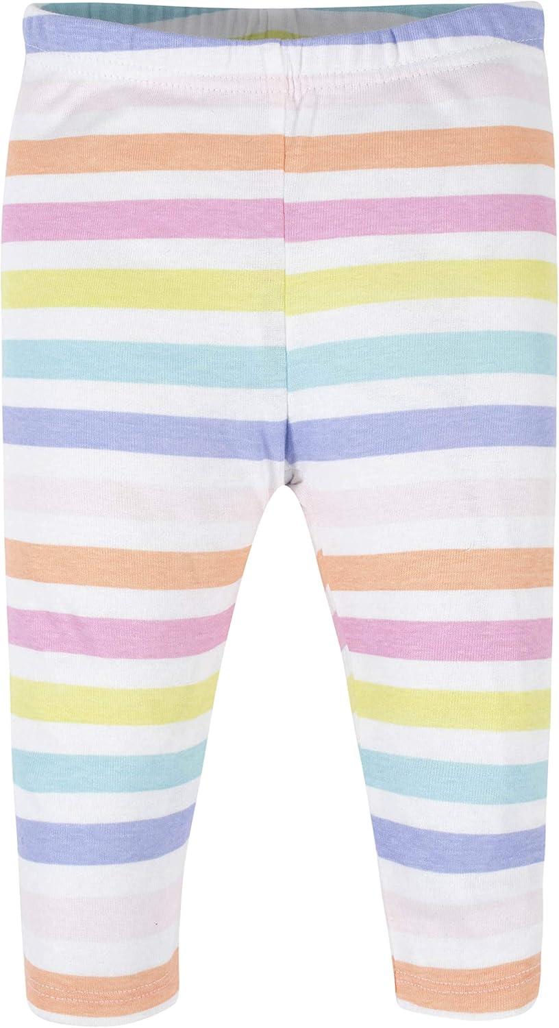 imageOnesies Brand Unisex Baby 3 Outfit Bundle Mix Match Newborn to 12m Pants SetPink Unicorn Rainbow