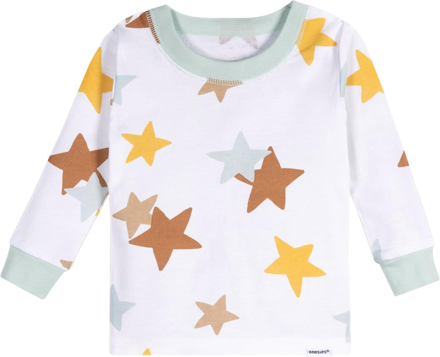 imageOnesies Brand Unisex Baby Snug Fit 4Piece Pajama SetDogs