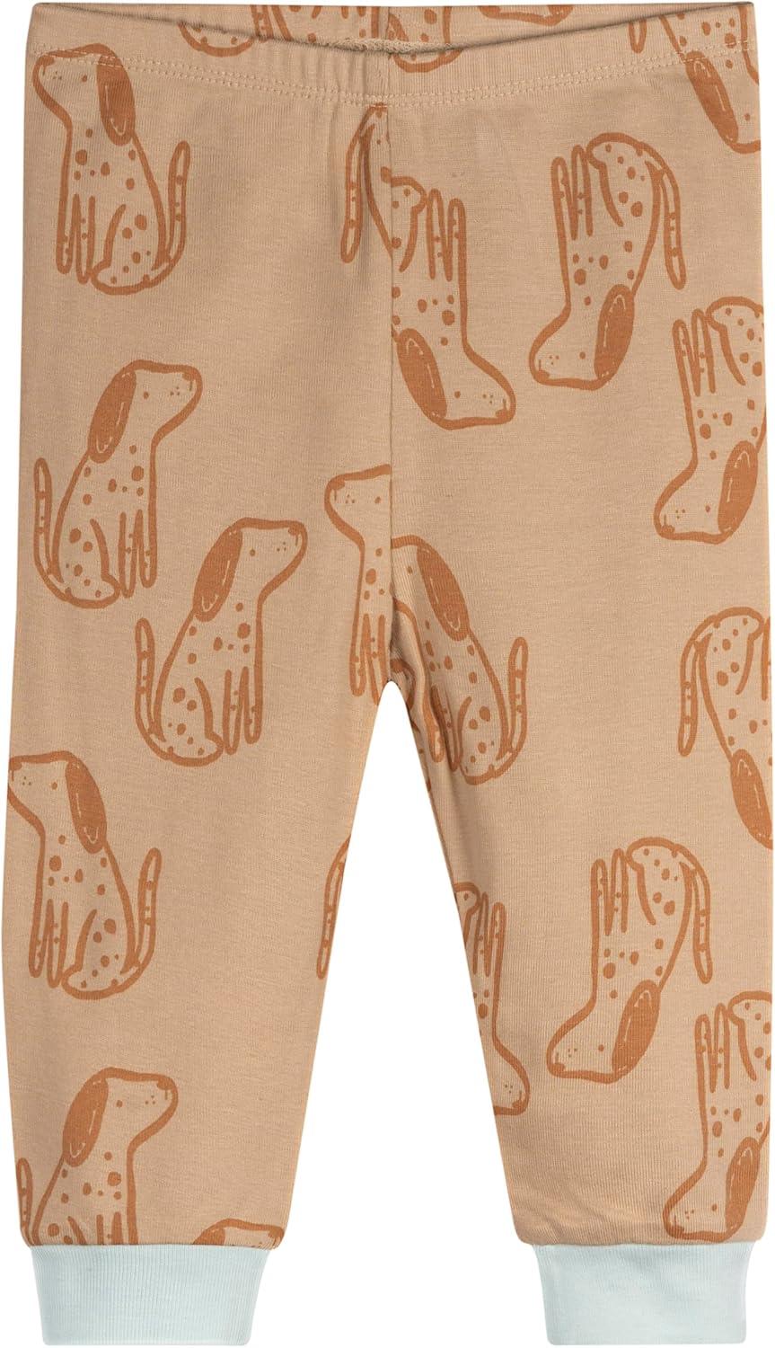 imageOnesies Brand Unisex Baby Snug Fit 4Piece Pajama SetDogs