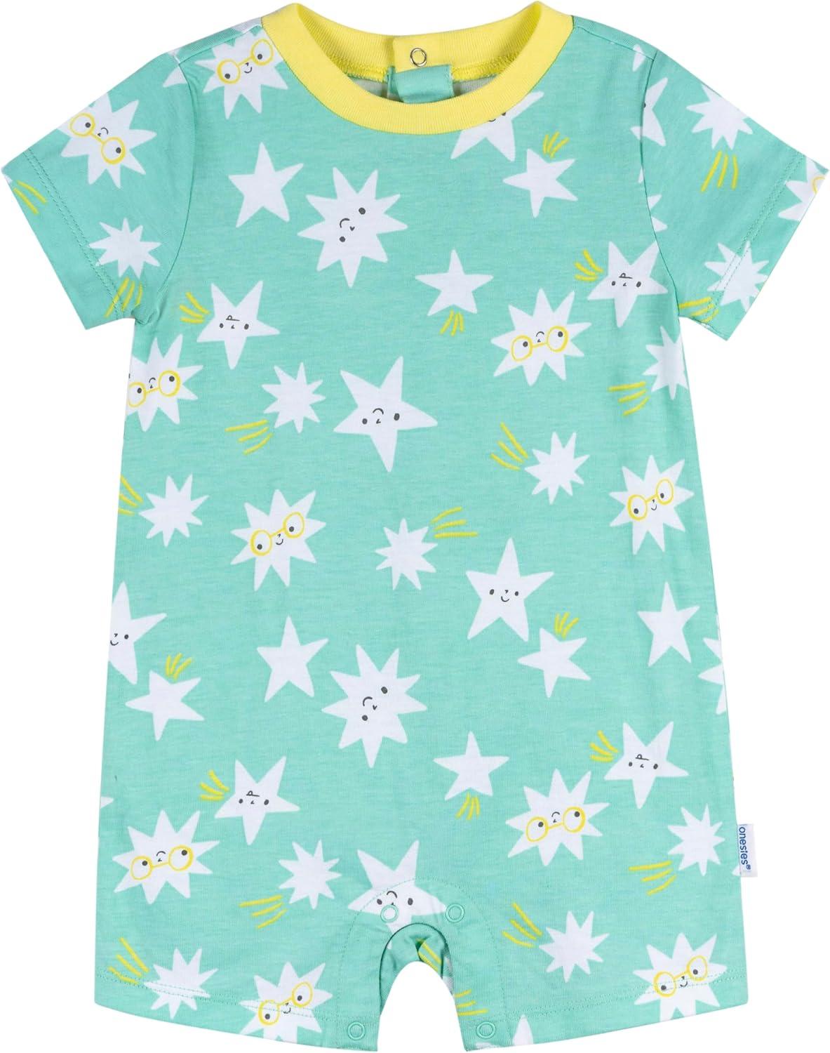 imageOnesies Brand Unisex Baby Unisex Baby 3pack RomperSmiles