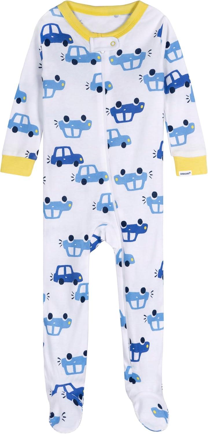 imageOnesies Brand babyboys 2pack Footed PajamasGators
