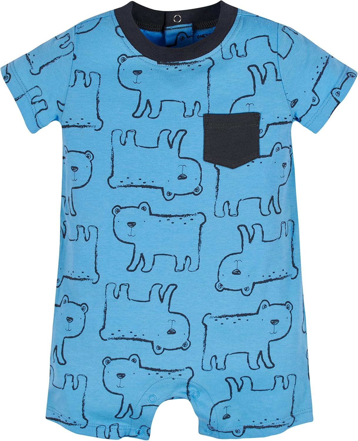 imageOnesies Brand babyboys 3pack RomperBear