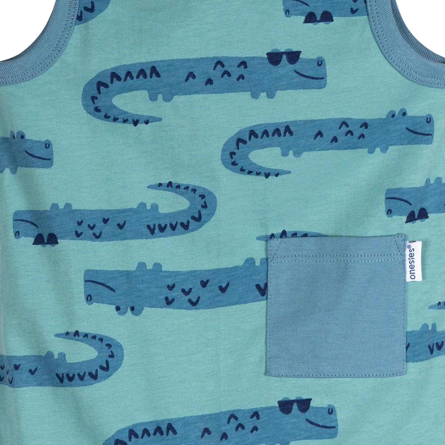 imageOnesies Brand babyboys 3pack RomperCritters