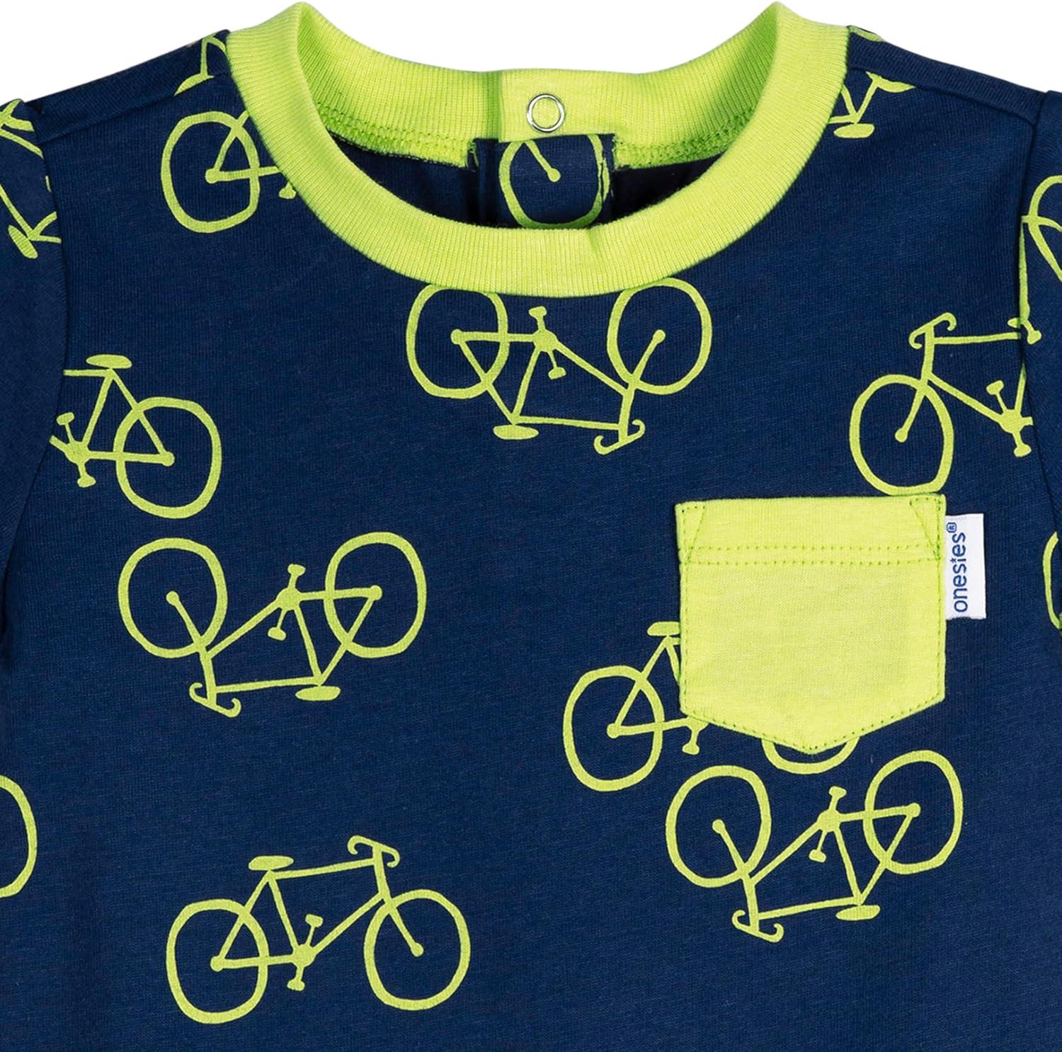 imageOnesies Brand babyboys 3pack RomperFun
