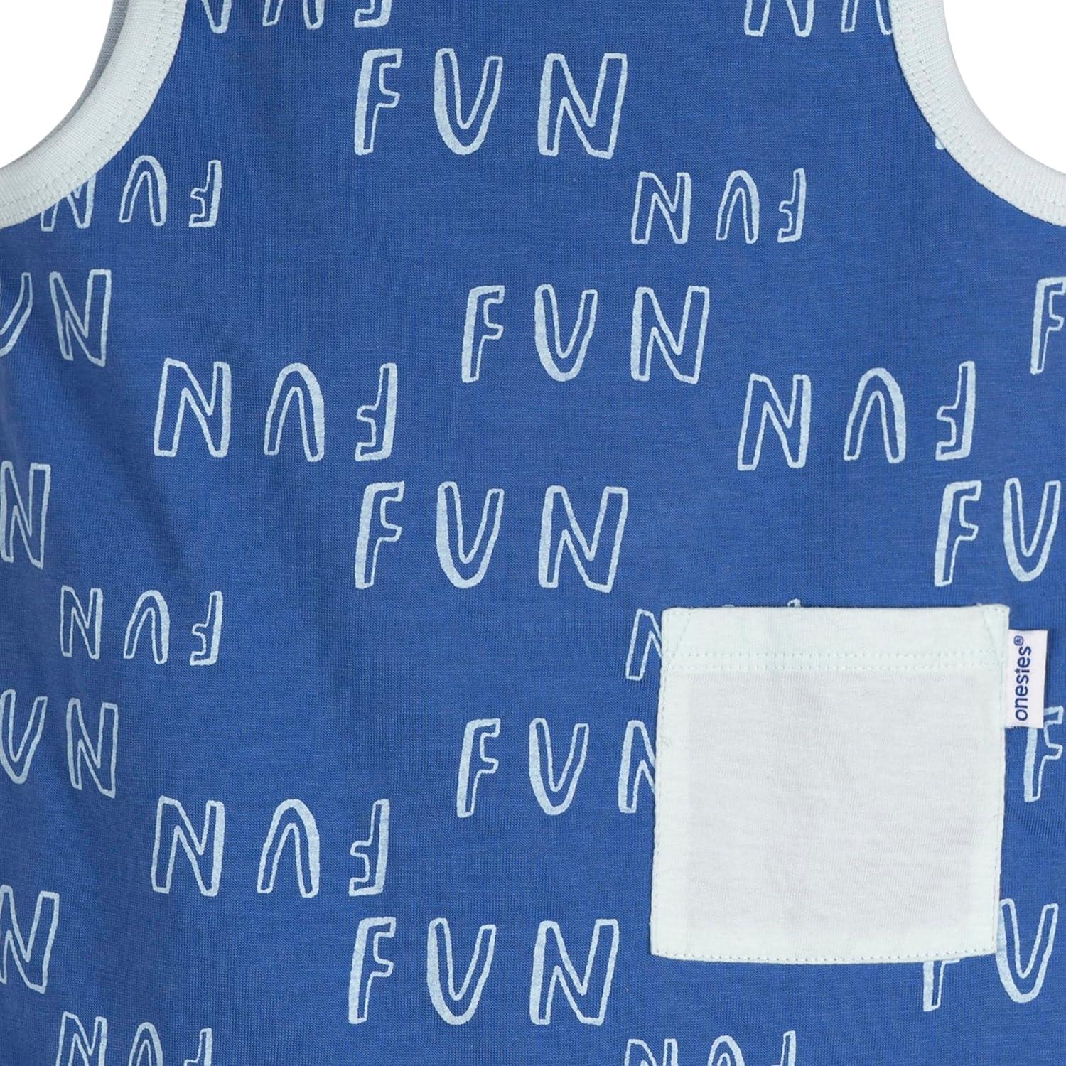 imageOnesies Brand babyboys 3pack RomperFun