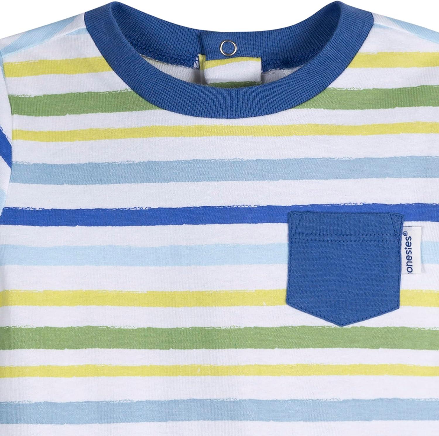 imageOnesies Brand babyboys 3pack RomperFun