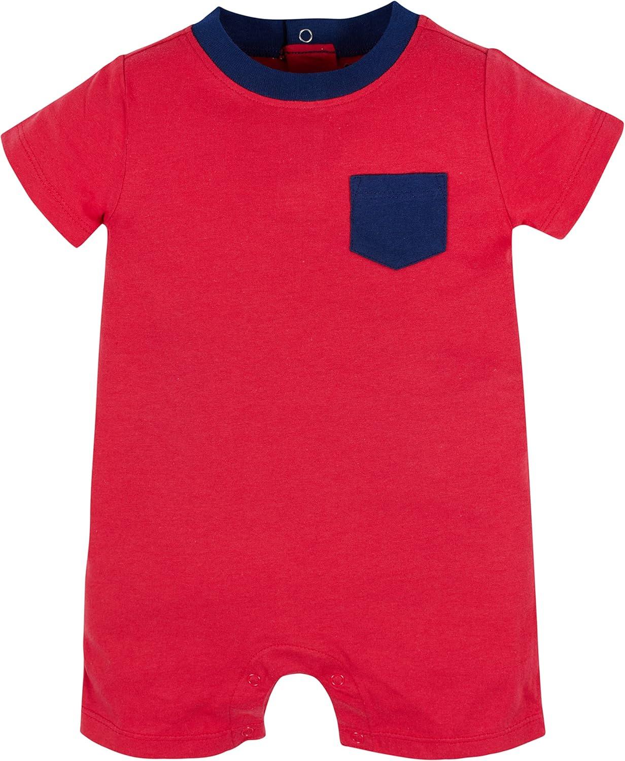 imageOnesies Brand babyboys 3pack RomperTruck