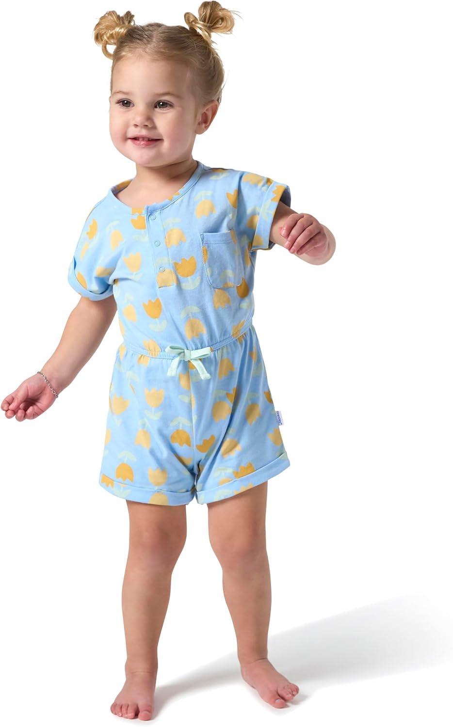 imageOnesies Brand babygirls 3pack RomperLemons