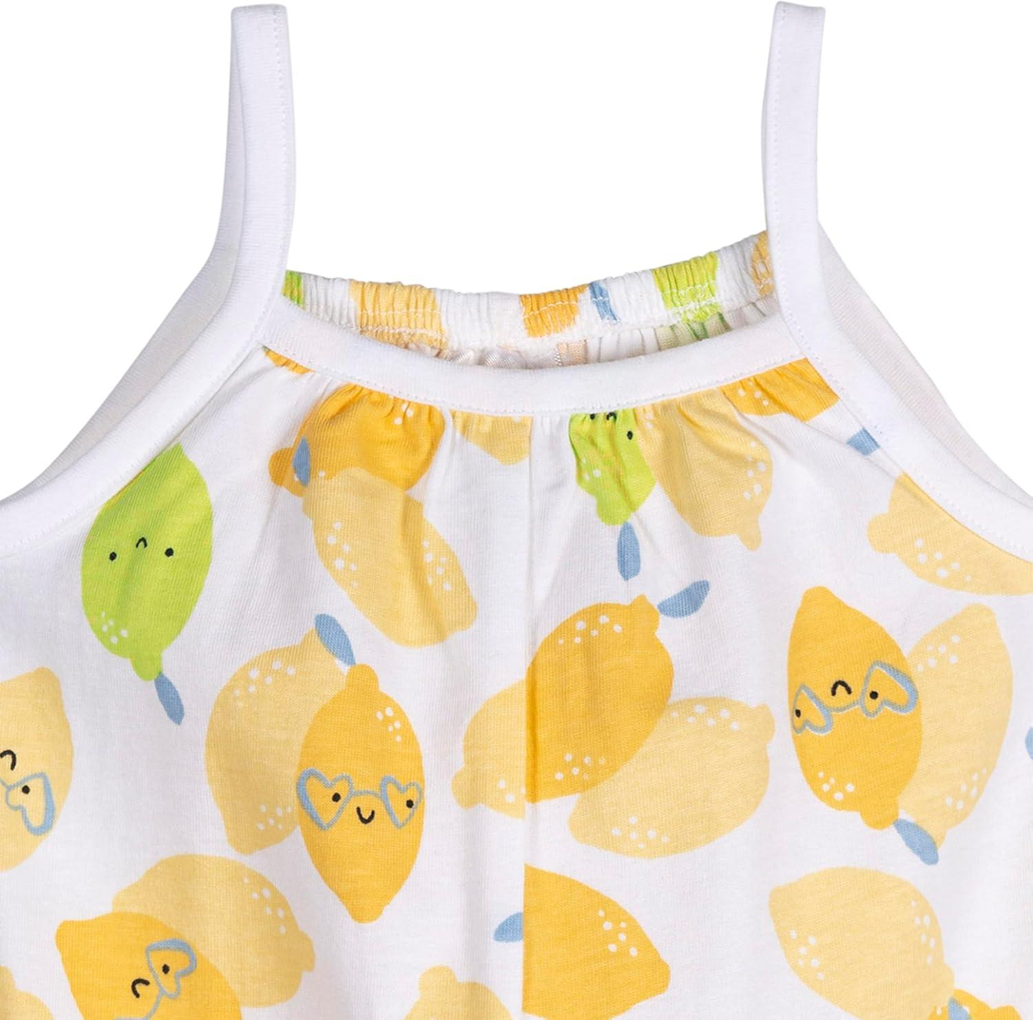 imageOnesies Brand babygirls 3pack RomperLemons