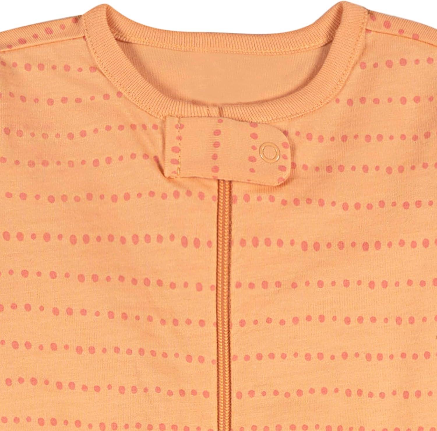 imageOnesies Brand babygirls 4pack Sleep N Play Footies Multi PackFlower Power