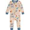 imageOnesies Brand Baby Boys 3Pack Snug Fit OnePiece Cotton PajamasSafari