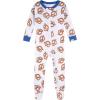 imageOnesies Brand Baby Boys 4pack Footed PajamasSnack Truck