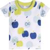 imageOnesies Brand Baby Boys Snug Fit 4Piece Pajama SetApples