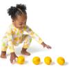 imageOnesies Brand Baby Girls 3Pack Snug Fit OnePiece Cotton PajamasLemons