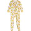 imageOnesies Brand Baby Girls 4Pack Footed PajamasLemons
