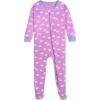 imageOnesies Brand Baby Girls 4Pack Footed PajamasRainy Day