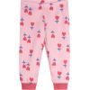 imageOnesies Brand Baby Girls Snug Fit 4Piece Pajama SetBerries