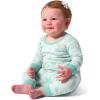 imageOnesies Brand Baby Girls Snug Fit 4Piece Pajama SetFlowers