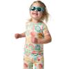 imageOnesies Brand Baby Girls Snug Fit 4Piece Pajama SetFlowers