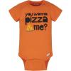 imageOnesies Brand Unisex Baby 3 Outfit Bundle Mix Match Newborn to 12m Pants SetGrey Orange Pizza