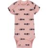 imageOnesies Brand Unisex Baby 3 Outfit Bundle Mix Match Newborn to 12m Pants SetPink Bunny Print