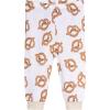 imageOnesies Brand Unisex Baby Snug Fit 4Piece Pajama SetPretzels