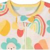 imageOnesies Brand babygirls 4pack Sleep N Play Footies Multi PackFlower Power