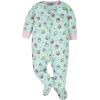 imageOnesies Brand babygirls 4pack Sleep N Play Footies Multi PackPink Sweet Treats