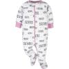 imageOnesies Brand babygirls 4pack Sleep N Play Footies Multi PackPink Unicorns
